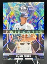 2026 Panini Stars & Stripes Prizm Prizmatic Konnor Griffin #13 card