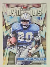 Barry Sanders 2024 Finest Dynamos card