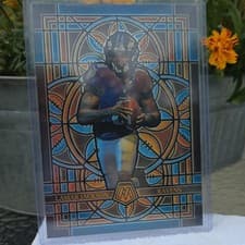 2025 Panini Mosaic Stained Glass Lamar Jackson #1 card