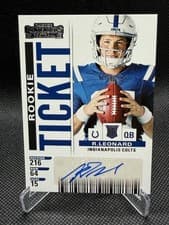 2025 Panini Select Contenders Rookie Ticket RPS Riley Leonard #42 card