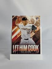 Paul Skenes 2024 Topps Update Let Him Cook card