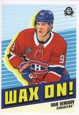 2025-26 O-Pee-Chee Wax On Ivan Demidov #WO-11 card