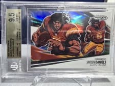 2025 Panini Prizm Manga - Horizontal Jayden Daniels #1 card