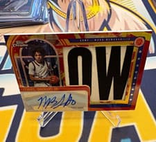 2025 Topps Chrome McDonald's All American Golden Patch Autographs Mikel Brown Jr. #GP-MB card