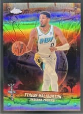2025-26 Topps Chrome Cactus Jack Astrovision Tyrese Haliburton #AST-11 card