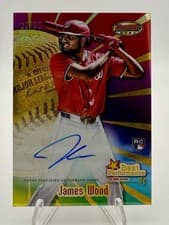 2025 Bowman's Best Best Performance Autographs James Wood #BPA-JW card