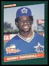 1986 Donruss The Rookies Danny Tartabull #45
