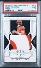 Caleb Williams 2024 Panini National Treasures card
