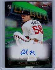 2025 Finest Debut Autographs David Festa #DAV-DF card