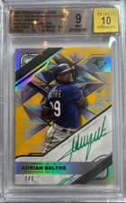 2025 Topps Diamond Icons White PolychromatINK Autographs Adrian Beltré #WPA-AB card