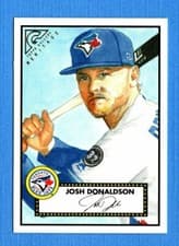 2018 Topps Gallery Heritage Josh Donaldson #H-5