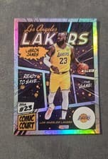 2025-26 Topps Comic Court LeBron James #CC-1 card