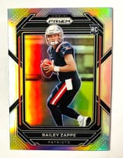 Bailey Zappe 2022 Panini Prizm card