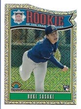 2025 Bowman Rookie of the Year Favorites Roki Sasaki #ROY-10 card