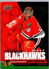 2025-26 Upper Deck Chicago Blackhawks Centennial Box Cristobal Huet #42 card