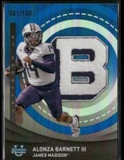 2025 Bowman University Chrome Lettered Up! Alonza Barnett III #LU-25 card