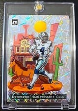 Dak Prescott 2021 Panini Donruss Optic Downtown card