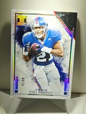 2025 Panini Impeccable Base Set Tiki Barber #51 card