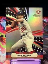 2025 Topps Heritage Bicentennial Stars Don Sutton #BS-10 card