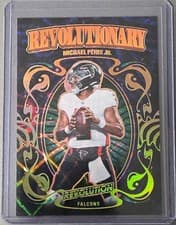 2025 Panini Revolution Revolutionary Michael Penix Jr. #22 card