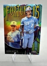 2025 Topps Chrome Update Fortune 15 Bobby Witt Jr. #F15-2