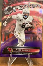 2025 Finest Creators James Conner #CR-1 card