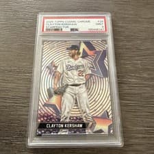 2025 Topps Cosmic Chrome StarFractor Clayton Kershaw #SF-28 card