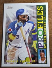 2026 Topps Topps Profiles Ronald Acuña Jr. #TP-7 card