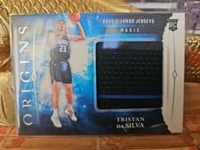 2024-25 Panini Origins Rookie Jumbo Jerseys Set Tristan da Silva #RJJ-TDS card