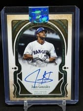2026 Topps Tier One Tier One Talent Autographs Juan Gonzalez #T1TA-JG card