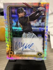 Nick Yorke 2025 Topps Chrome Logofractor Edition Rookie Autographs card