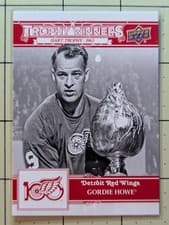 2025-26 Upper Deck Detroit Red Wings Centennial Trophy Winners Gordie Howe #141