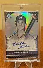 2025 Bowman Chrome Ascensions Autographs Walker Jenkins #BAA-WJ card