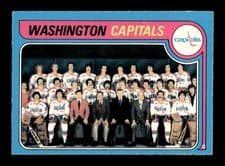 Capitals Team 1979 O-Pee-Chee card