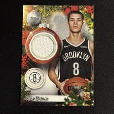 2025-26 Topps Holiday Player Relics Egor Demin #PR-ED card