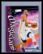 2022 Panini Donruss Magicians Stephen Curry #3 card