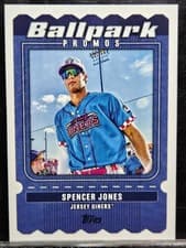 2025 Topps Pro Debut Ballpark Promos Spencer Jones #BP-9 card