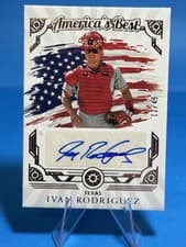 Ivan Rodriguez 2025 Panini Boys of Summer America's Best Signatures card