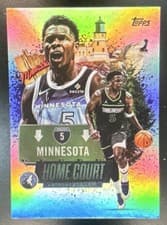 2025-26 Topps Home Court Anthony Edwards #HCA-3 card