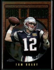 Tom Brady 2004 Topps Chrome Ring of Honor card