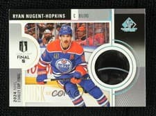 2024-25 SP Game Used 2024 Stanley Cup Finals Puck Relics Ryan Nugent-Hopkins #SCP-RN card