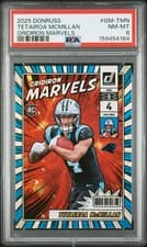 2025 Donruss Gridiron Marvels Tetairoa McMillan #GM-TMN card