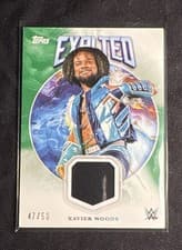 2025 Topps Exalted WWE Wrestling Exalted Relics Xavier Woods #ER-XWS card