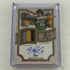 2026 Topps Topps Flagship Autograph Patch Brent Rooker #TFAP2-BR card