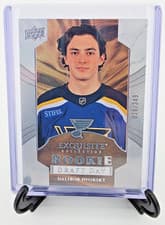 2025-26 Upper Deck Black Diamond Exquisite Rookie Draft Day Dalibor Dvorsky #RDD-DD card