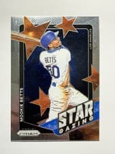 2021 Panini Prizm Star Gazing Mookie Betts #SG8 card