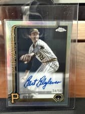 2025 Topps Chrome Update Legends Autographs Bert Blyleven #CLA-BB card