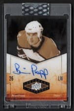 2024-25 Upper Deck Clear Cut 2004-05 UD Legendary Signatures Brian Propp #LSA-PR card