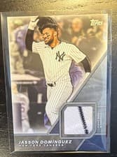2026 Topps Major League Material Relics Jasson Domínguez #MLM-JD card