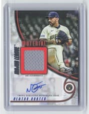 2025 Topps Update Major League Material Autographs Nestor Cortes #MMAU-NC card